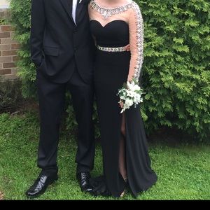 Black prom dress